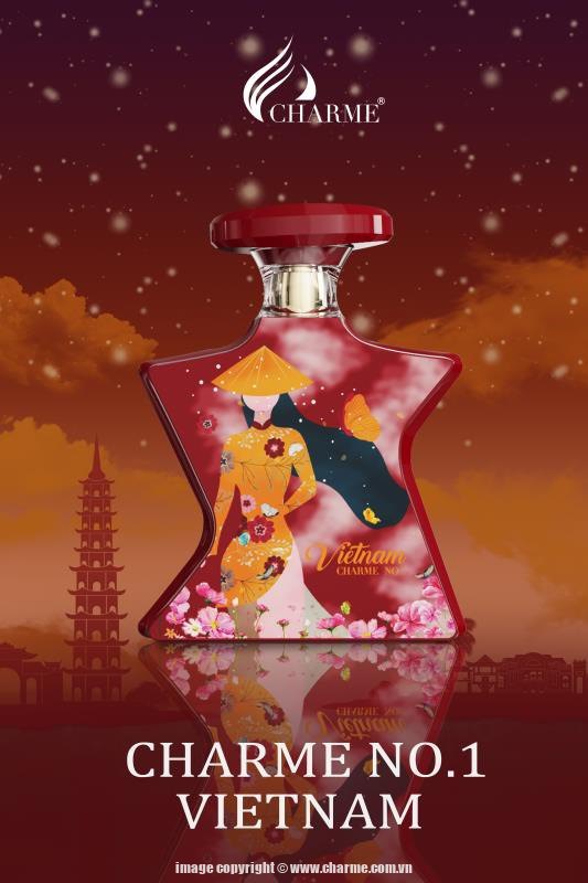 Hàng chính hãng- nước hoa nữ Charme no. 1 Việt nam 100ml