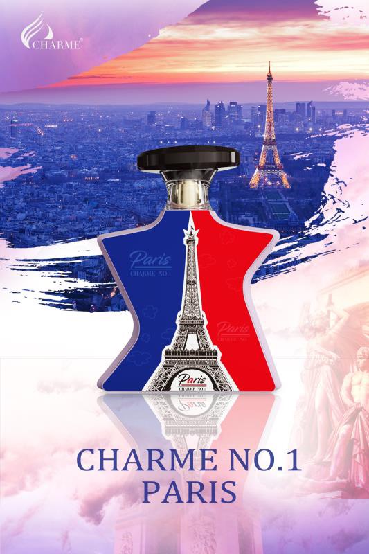 Hàng chính hãng- nước hoa nữ Charme no.1 Paris 100ml