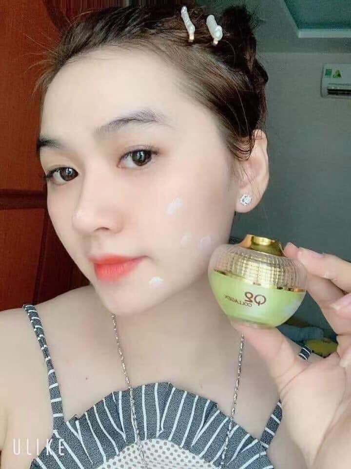 Kem face Q2 Collagen xanh trị mụn thâm sáng da