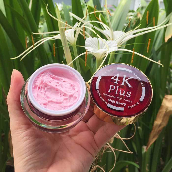 Kem trị mụn ban đêm 4K Plus Goji Berry Thái Lan
