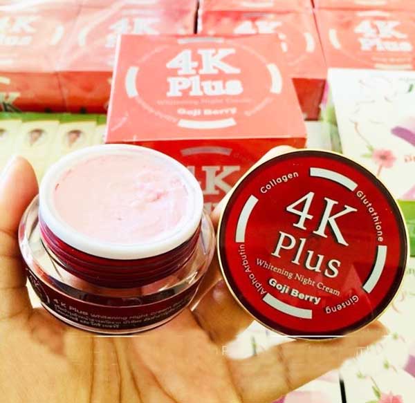 Kem trị mụn ban đêm 4K Plus Goji Berry Thái Lan