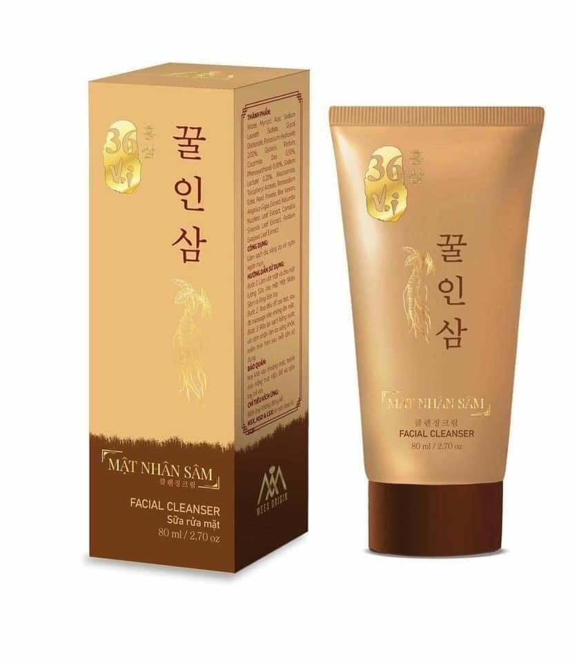 Sữa rữa mặt 36 Vị mật nhân sâm chính hãng