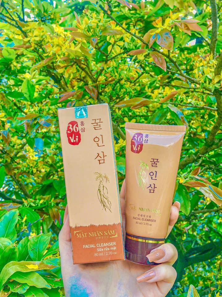 Sữa rữa mặt 36 Vị mật nhân sâm chính hãng