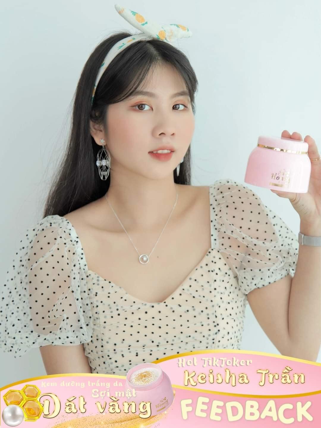 Body Honey Pink - Sợi mật ong dát vàng 24k