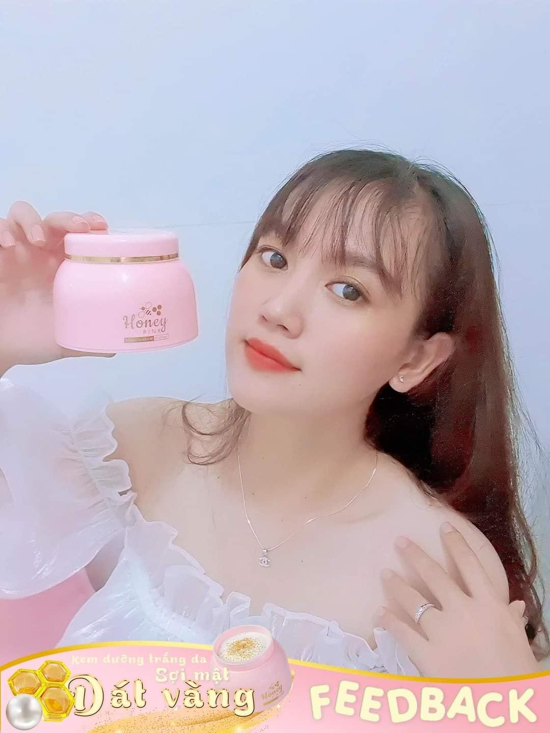 Body Honey Pink - Sợi mật ong dát vàng 24k