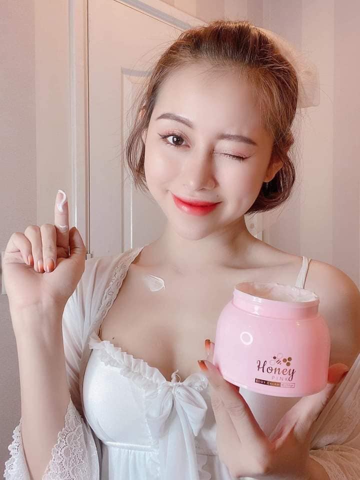 Body Honey Pink - Sợi mật ong dát vàng 24k