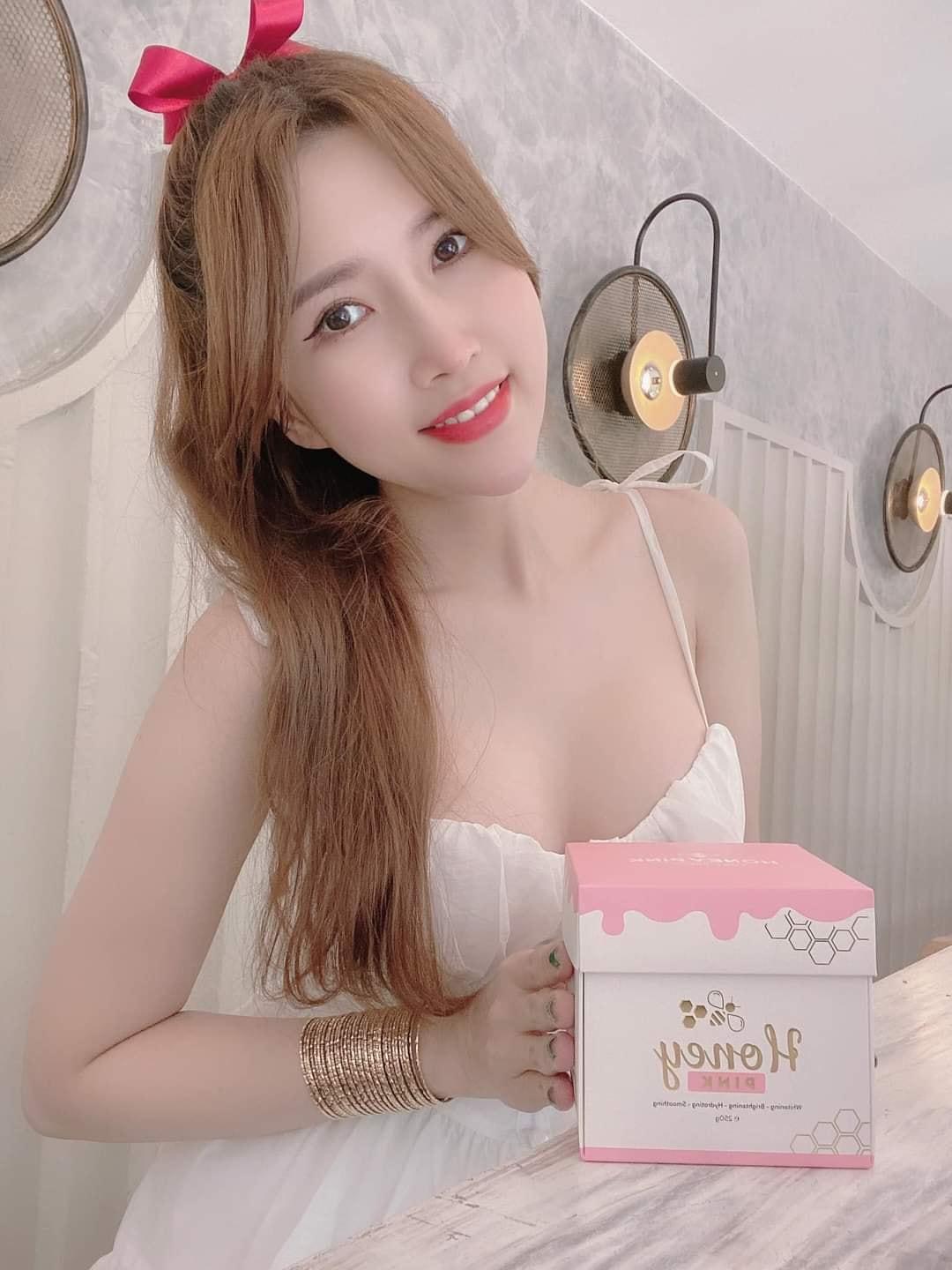 Body Honey Pink - Sợi mật ong dát vàng 24k