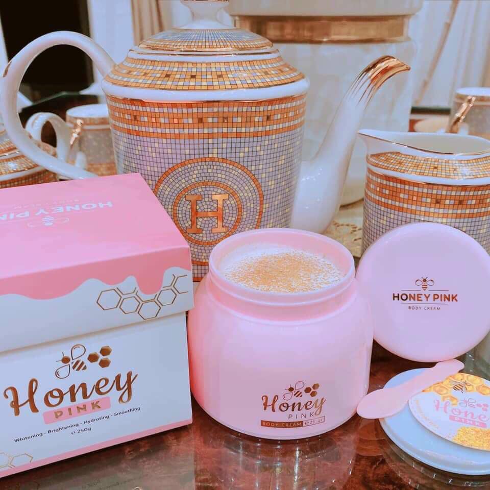 Body Honey Pink - Sợi mật ong dát vàng 24k