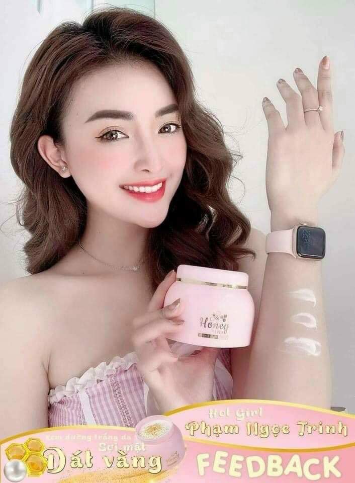 Body Honey Pink - Sợi mật ong dát vàng 24k
