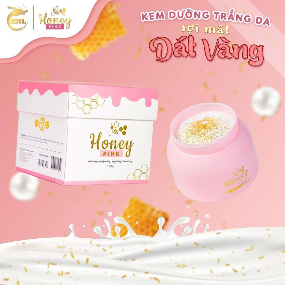 Body Honey Pink - Sợi mật ong dát vàng 24k