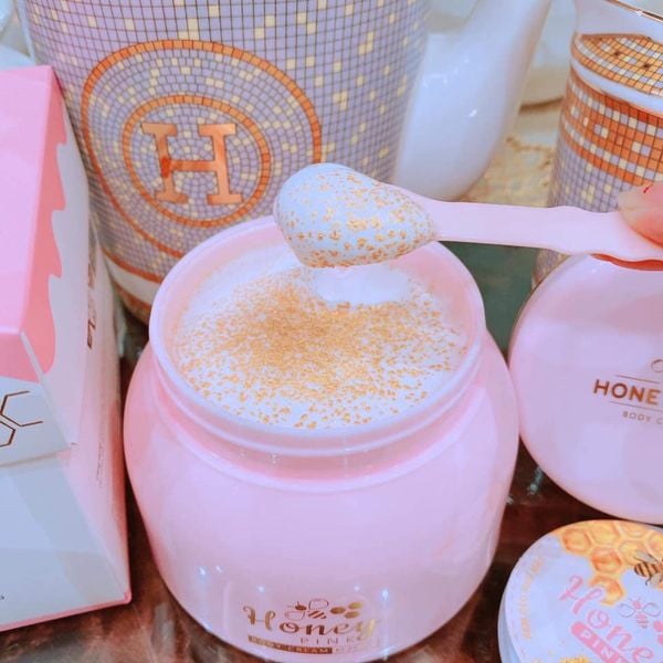 Body Honey Pink - Sợi mật ong dát vàng 24k