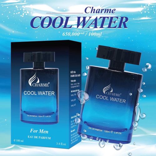 Hàng chính hãng- nước hoa nam Charme Cool Water 100ml