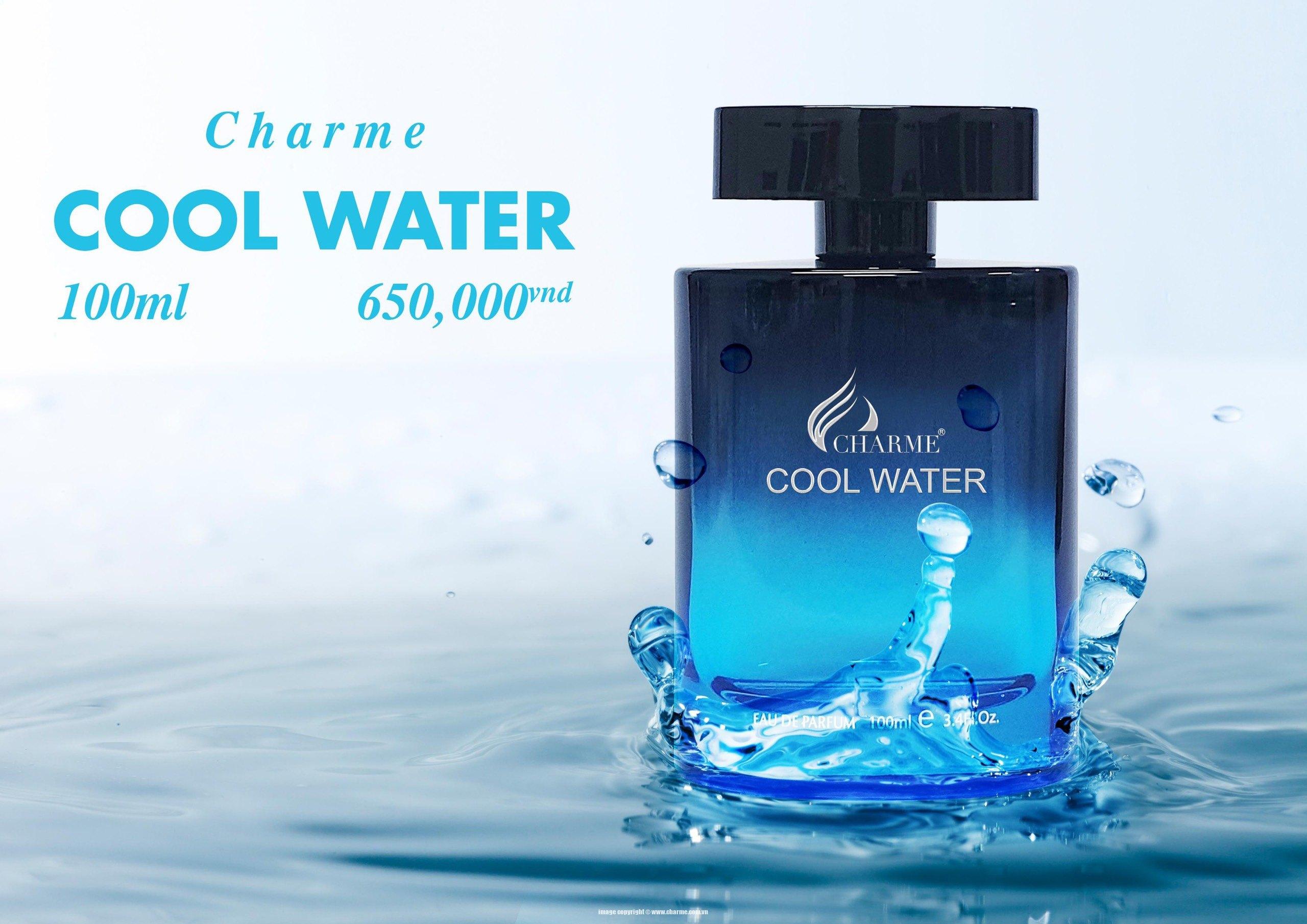 Hàng chính hãng- nước hoa nam Charme Cool Water 100ml