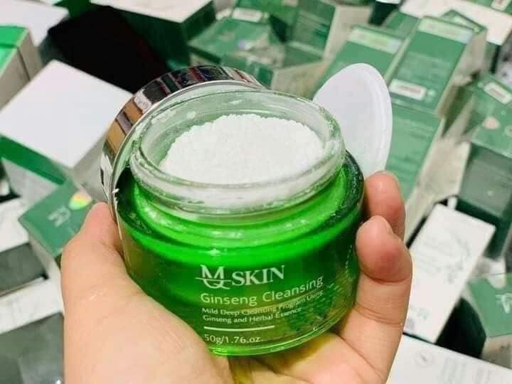 Bột rửa mặt nhân sâm mqskin hàng chính hãng