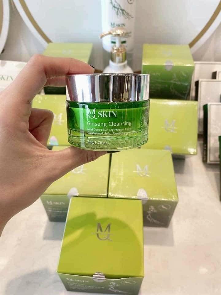 Bột rửa mặt nhân sâm mqskin hàng chính hãng