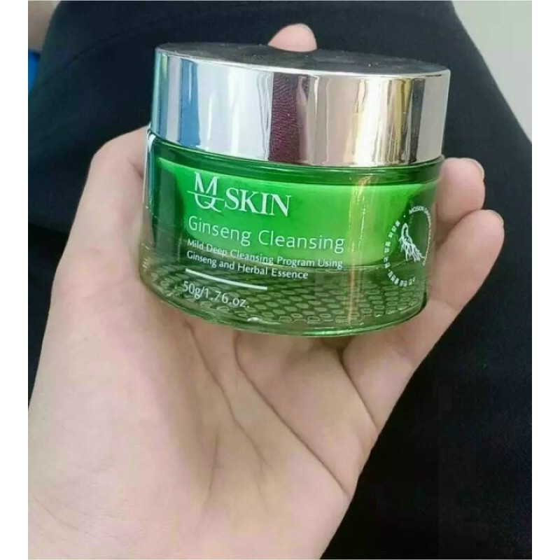 Bột rửa mặt nhân sâm mqskin hàng chính hãng