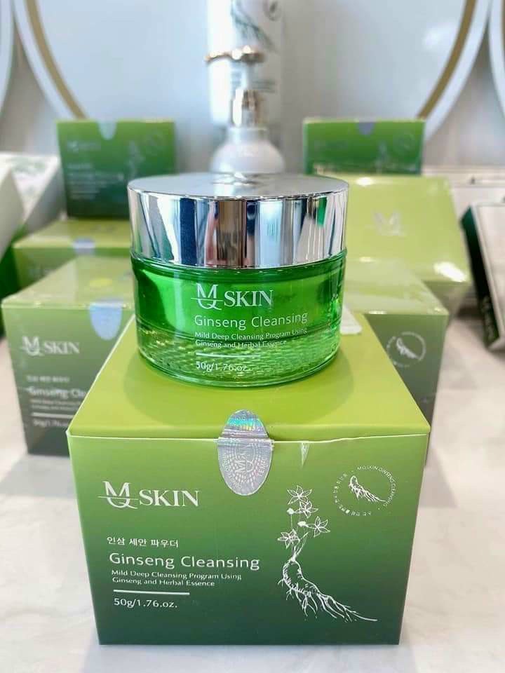 Bột rửa mặt nhân sâm mqskin hàng chính hãng