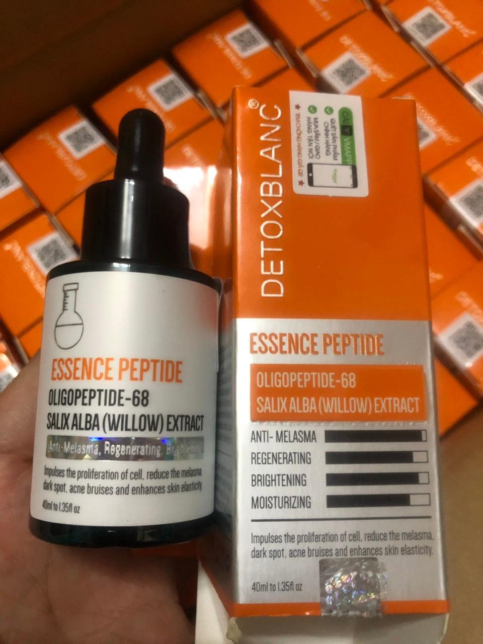 Serum nám Essence peptide 68 Detoxblanc hàng chính hãng