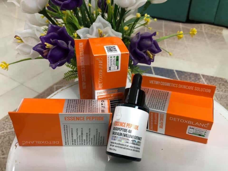 Serum nám Essence peptide 68 Detoxblanc hàng chính hãng