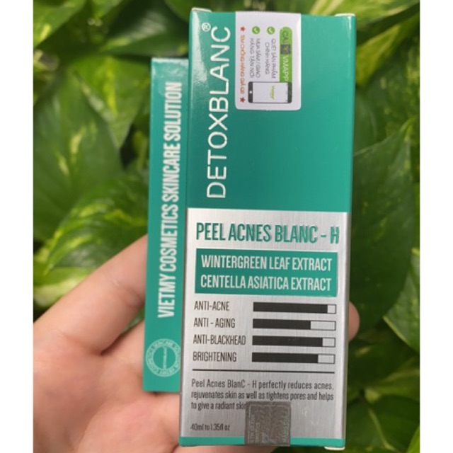 Serum mụn lộc đề H hàng chính hãng Detoxblanc