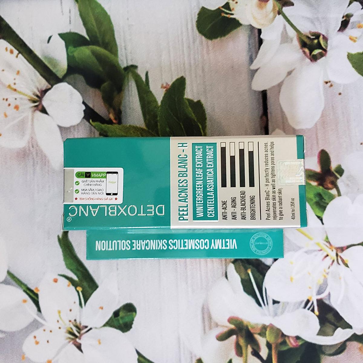 Serum mụn lộc đề H hàng chính hãng Detoxblanc