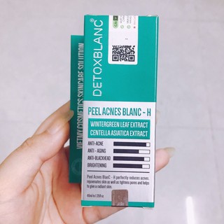 Serum mụn lộc đề H hàng chính hãng Detoxblanc