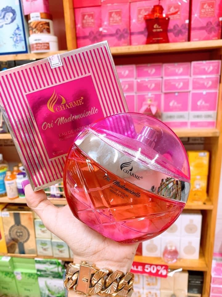 Hàng chính hãng- Nước hoa nữ charme ori mademoiselle 100ml
