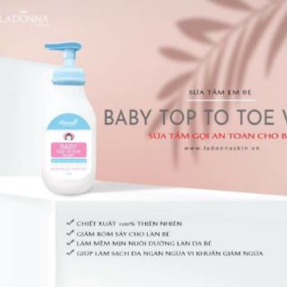 Sữa tắm thảo dược cho bé Hanayuki hàng chính hãng