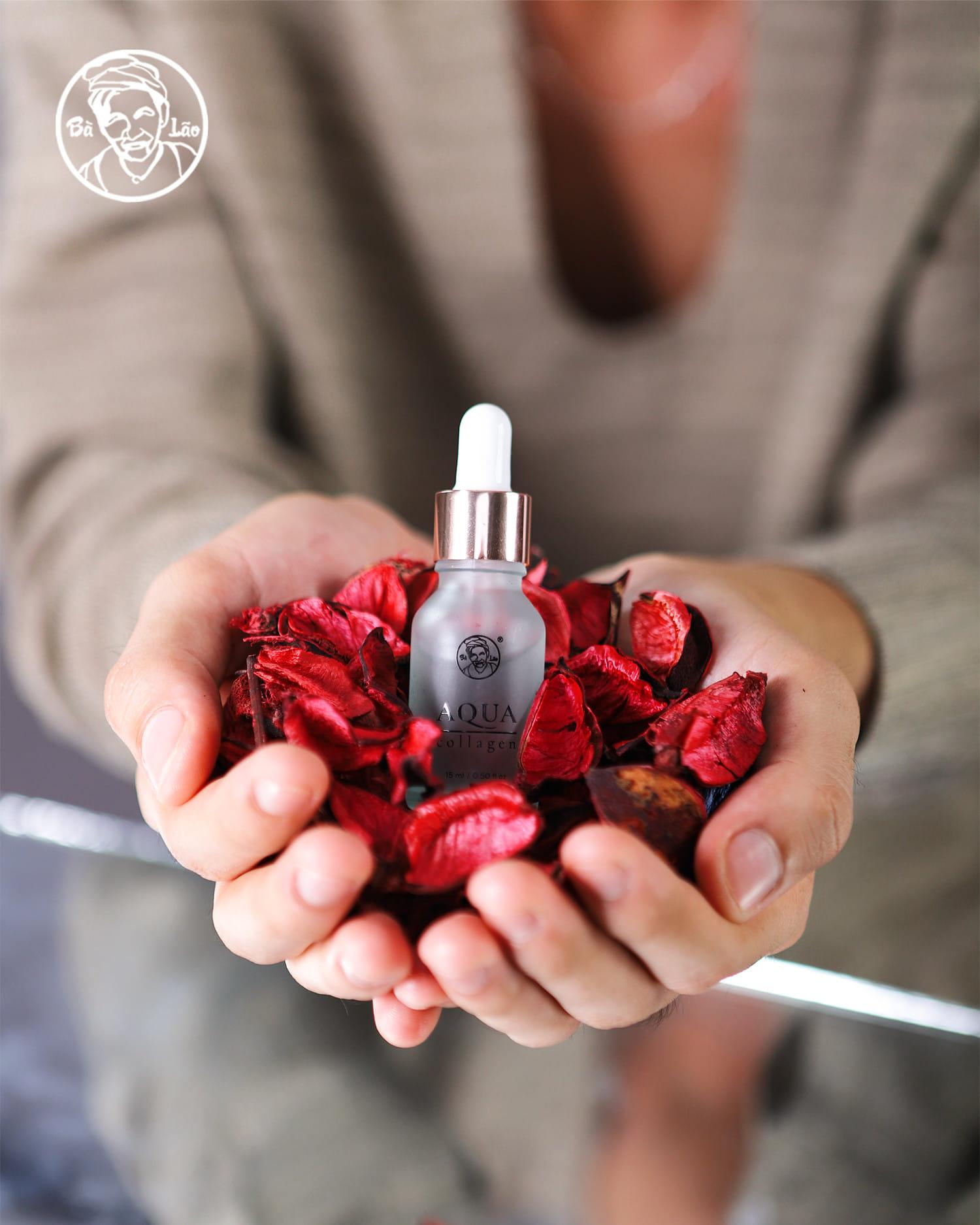 Serum Aqua Collagen Bà lão hàng chính hãng