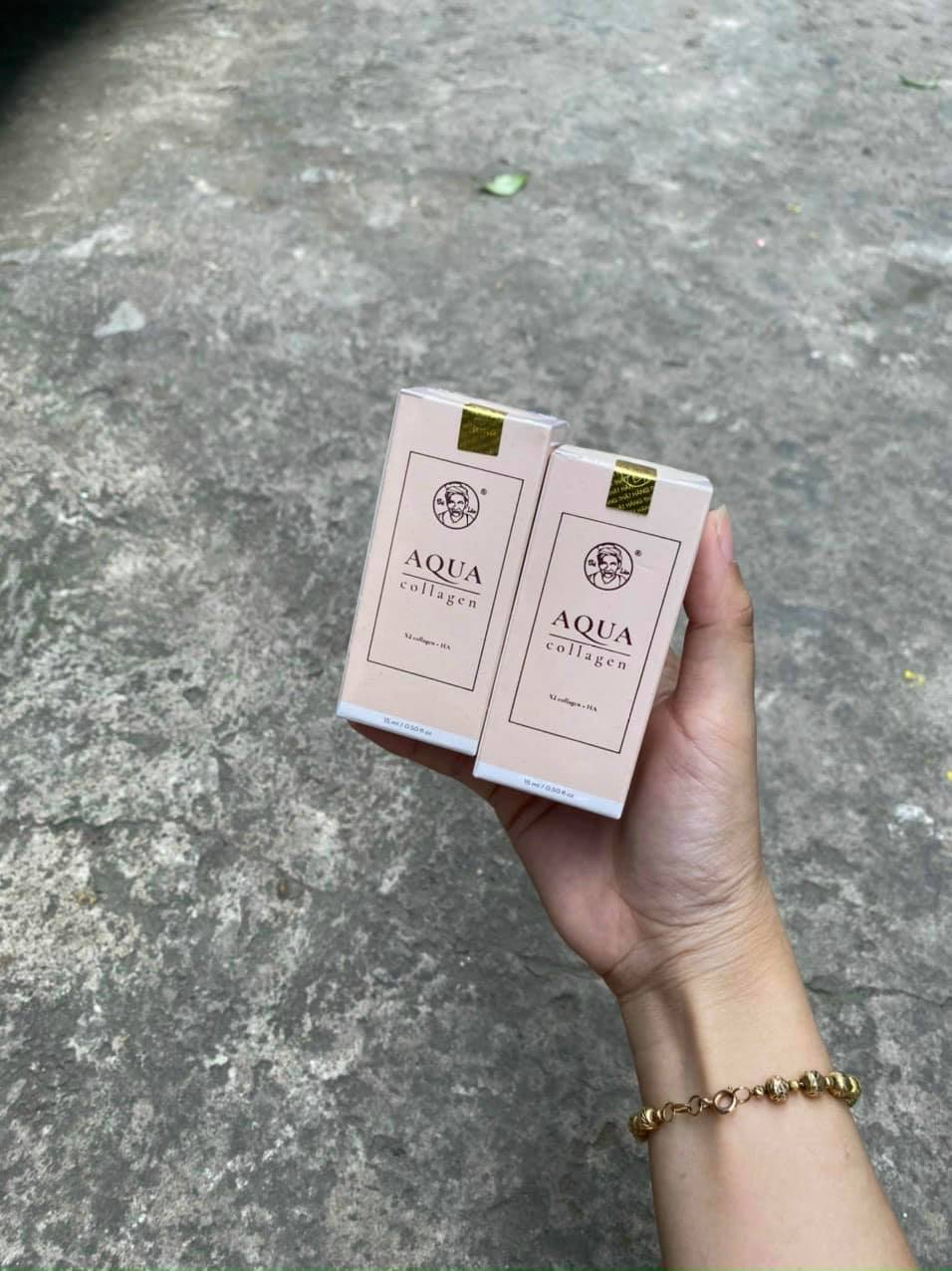 Serum Aqua Collagen Bà lão hàng chính hãng