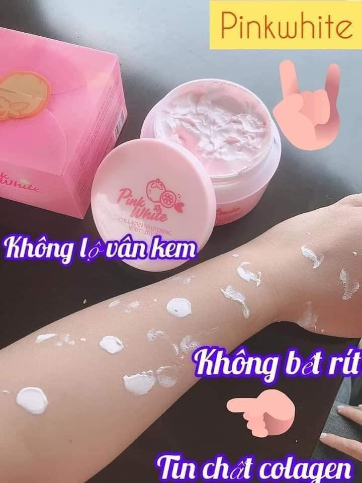 Kem Trắng Da Body Pink white hàng chính hãng