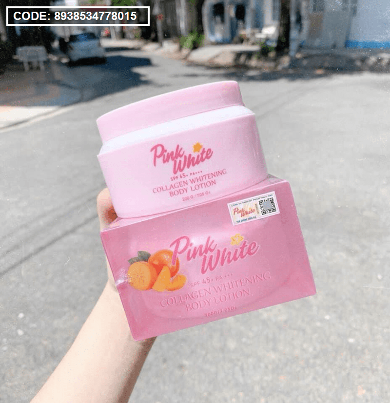 Kem Trắng Da Body Pink white hàng chính hãng