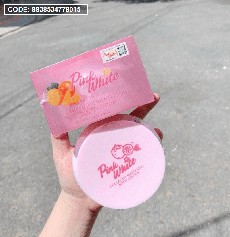 Kem Trắng Da Body Pink white hàng chính hãng