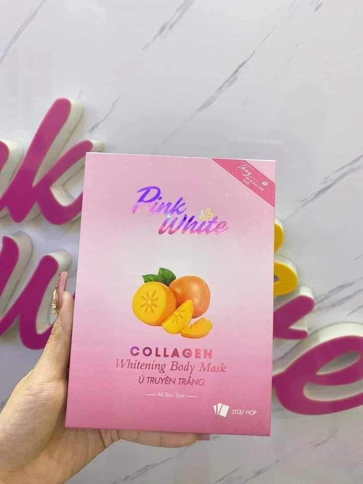 Ủ truyền trắng Pink White collagen