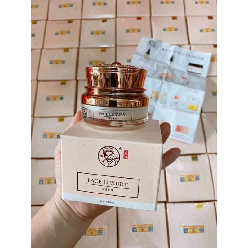 Kem face luxury sữa dừa & matcha Bà Lão hàng chính hãng