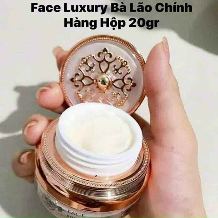 Kem face luxury sữa dừa & matcha Bà Lão hàng chính hãng