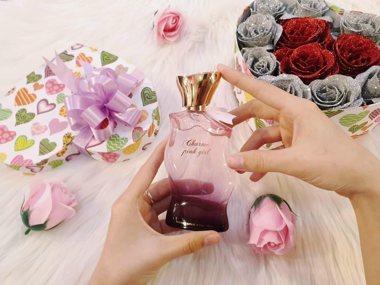 Hàng chính hãng- Nước hoa nữ Charme Pink girl 75ml