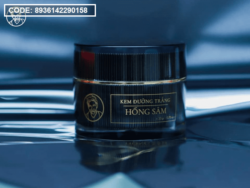 Kem Face dưỡng trắng hồng sâm Bà Lão hàng chính hãng