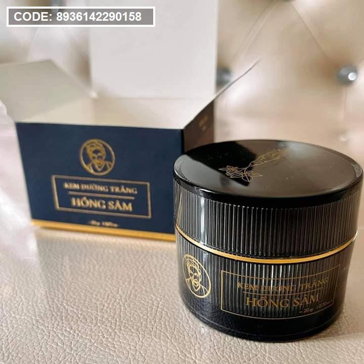Kem Face dưỡng trắng hồng sâm Bà Lão hàng chính hãng