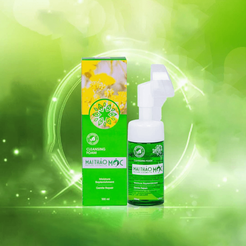 Sữa rửa mặt Mai Thảo Mộc sáng da trị mụn 100ml chính hãng