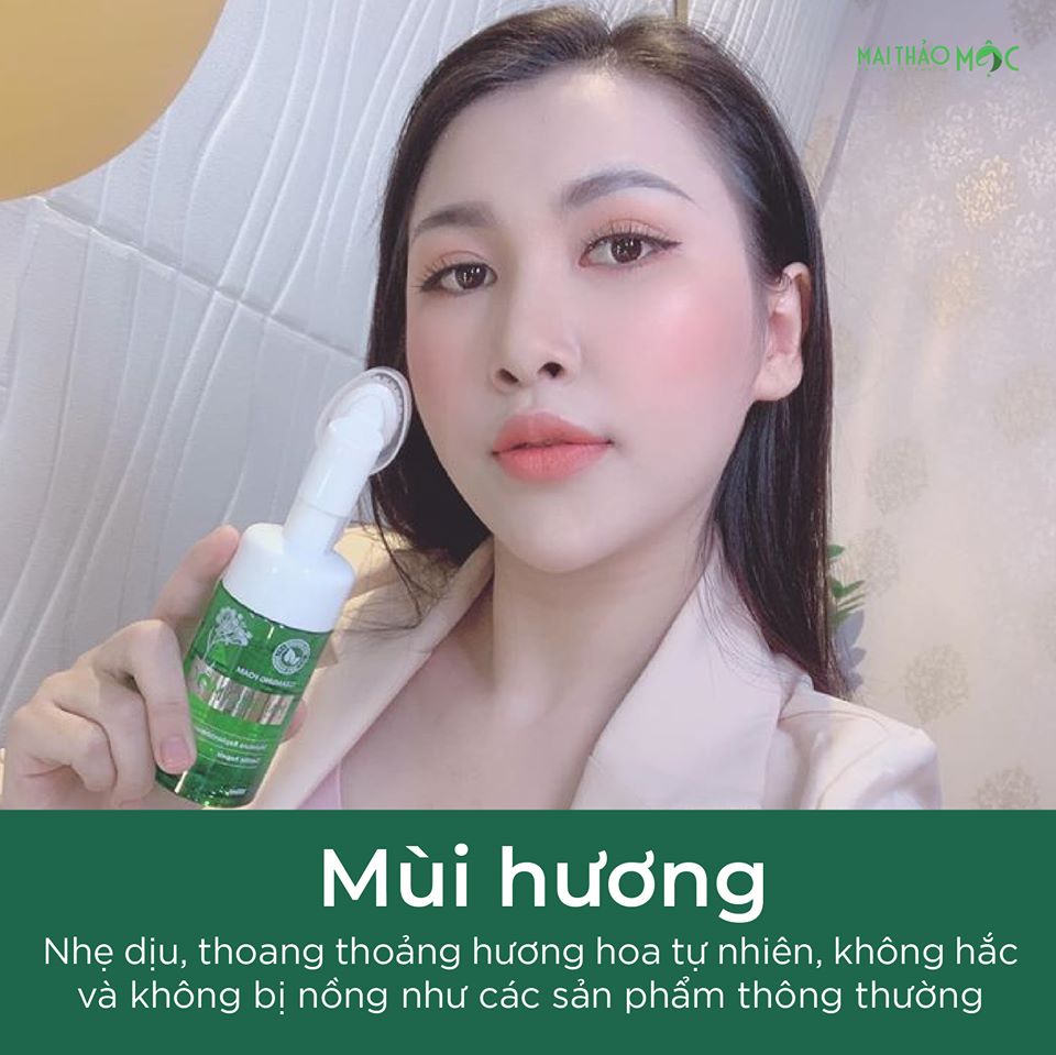 Sữa rửa mặt Mai Thảo Mộc sáng da trị mụn 100ml chính hãng