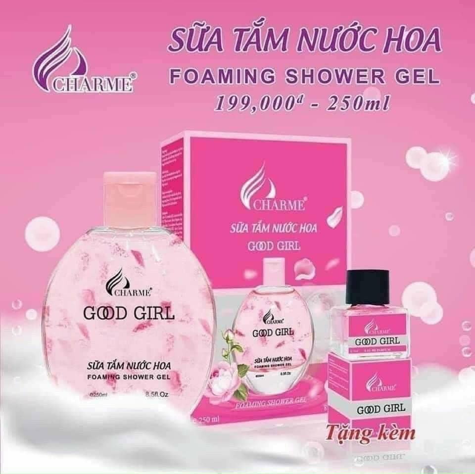 Sữa Tắm Nước Hoa Charme Good Girl 250ml chính hãng