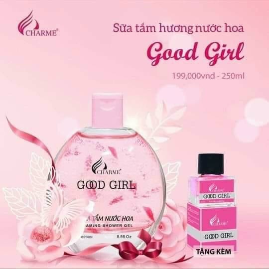 Sữa Tắm Nước Hoa Charme Good Girl 250ml chính hãng
