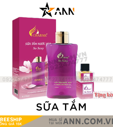 Sữa Tắm Nước Hoa Charme So Sexy 250ml - 8936194690296