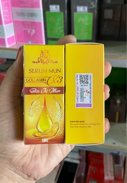 Serum mụn Collagen X3 chính hãng Mỹ Phẩm Đông Anh