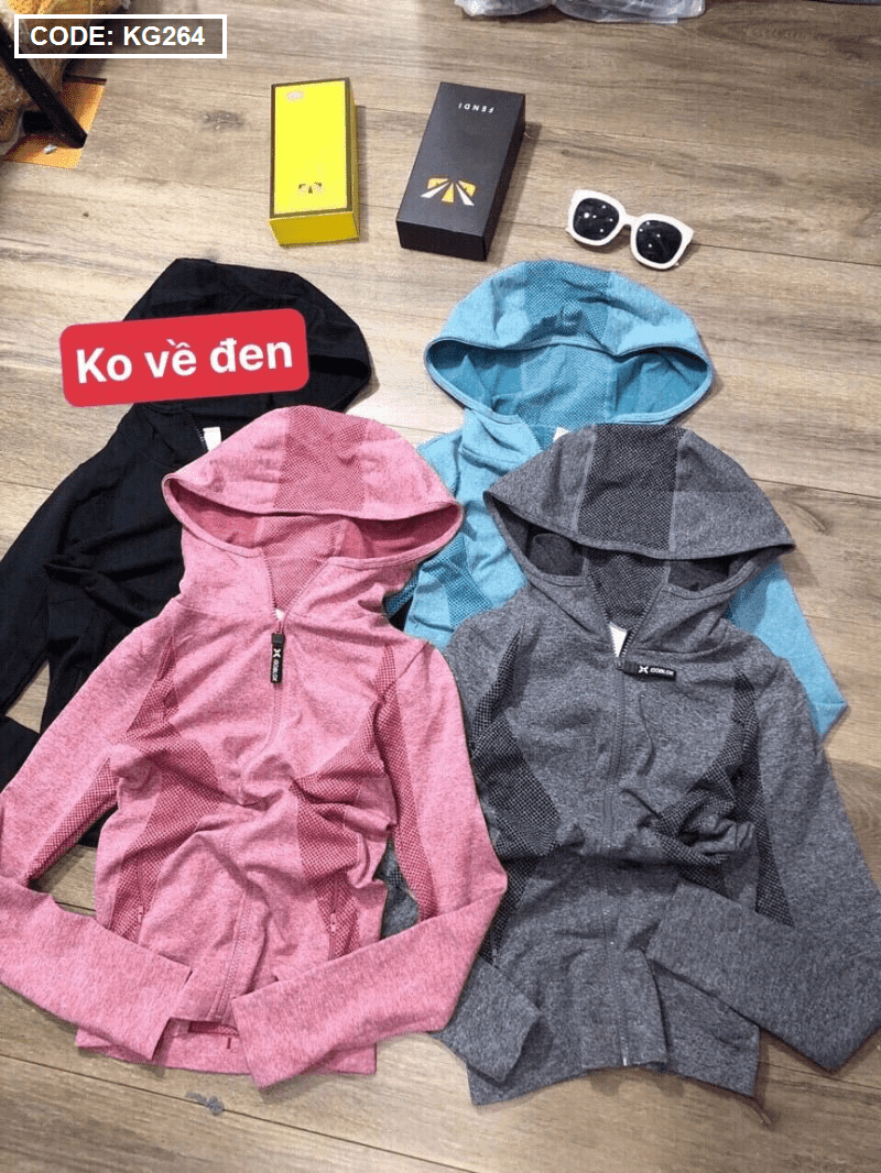 Áo khoác nữ dệt kim hàng QC