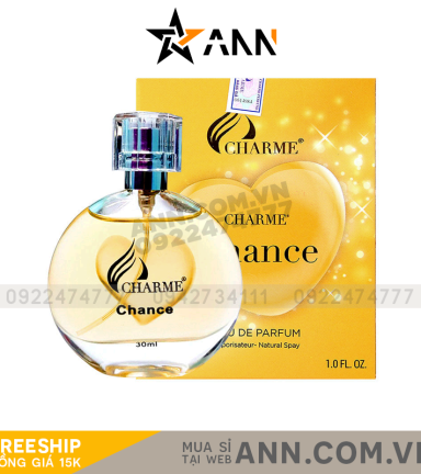 Nước Hoa Nữ Charme Chance 30ml - 8938509617264