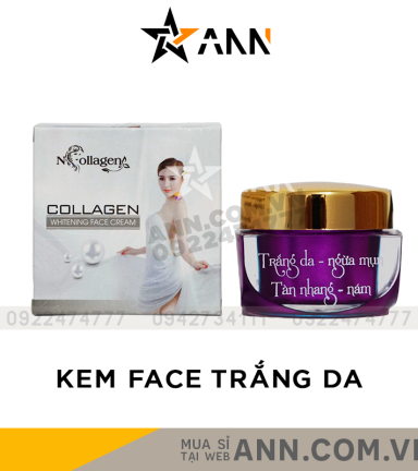 Kem Face Tím N Collagen Làm Sáng Da Giảm Thâm Nám - 8938526572096