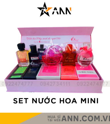 Set 5 Chai Nước Hoa Charme Mini 10ml - 8938509617844