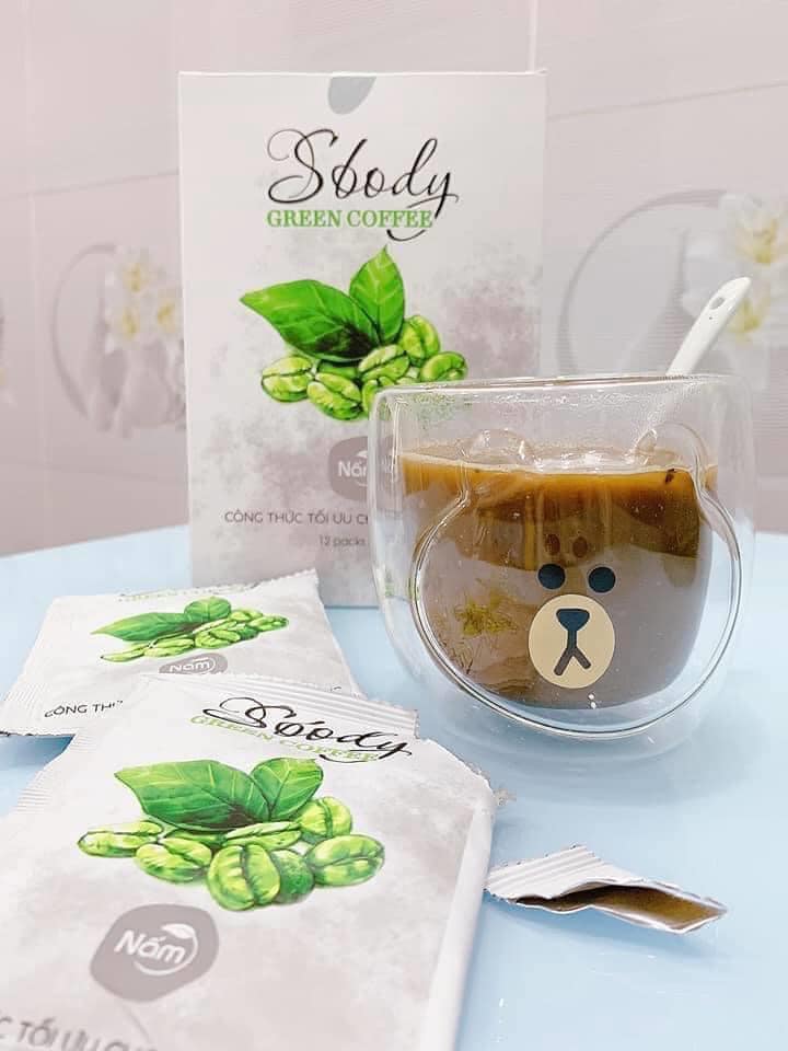 Nấm giảm cân SBody Green Coffee dạng bột chính hãng - 8938509922016